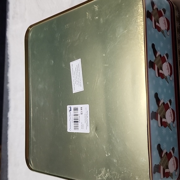 VINTAGE  TIN CANS AND  TRAY CHRISTMAS 🎄 - Picture 10 of 10